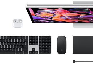 Accessori per Mac: AirPods, Studio Display, Magic Keyboard, Magic Mouse, Magic Trackpad, cavo di ricarica MagSafe nero siderale