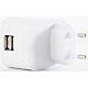Aiino - Apple Wall Charger 2USB 3,4A - White