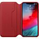 Custodia Folio Apple in pelle per iPhone XS Max - (PRODUCT)RED