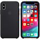 Custodia Apple in silicone per iPhone XS - Nero