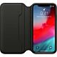 Custodia Folio Apple in pelle per iPhone XS - Nero