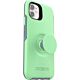 Otter + Pop Symmetry - Custodia per iPhone 11 - Verde chiaro