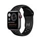 Apple Watch Nike SE GPS + Cellular - Cassa in Alluminio Grigio Siderale con Cinturino Sport Antracite/Nero (44mm)