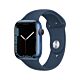 Watch Serie 7 GPS + Cellular - Cassa in Allumino Blu con Cinturino Sport Blu Abisso - 45mm