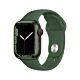 Watch Serie 7 GPS - Cassa in Alluminio Verde con Cinturino Sport Trifoglio - 45mm