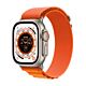 Watch Ultra GPS + Cellular - 49mm - Cassa in Titanio con cinturino Arancione Alpine - Large