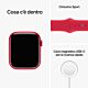 Apple Watch Serie 8 GPS - Cassa in Alluminio Rosso con Cinturino Sport Rosso - 41mm