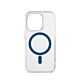 Custodia Frozen con magnete per iPhone 15 Pro - Blu