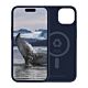 Custodia Monaco iPhone 15 Plus - Blu