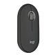 Mouse Pebble 2 M350s Ambidestro RF senza fili + Bluetooth Ottico 4000 DPI - Grafite