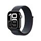 Apple Watch Series 10 GPS Cassa in Alluminio Jet Black con Cinturino Sport Loop Nero - 42mm