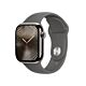 Apple Watch Series 10 GPS + Cellular Cassa in Titanio Naturale con Cinturino Sport Band Grigio Pietra - 42mm S/M