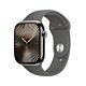 Apple Watch Series 10 GPS + Cellular Cassa in Titanio Naturale con Cinturino Sport Band Grigio Pietra - 46mm S/M