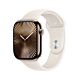 Apple Watch Series 10 GPS + Cellular Cassa in Titanio Oro con Sport Band Galassia - 46mm S/M