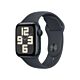 Apple Watch SE 2024 GPS 40mm Cassa in Alluminio Mezzanotte con Cinturino Sport Band Mezzanotte - M/L