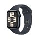 Apple Watch SE 2024 GPS 44mm Cassa in Alluminio Mezzanotte con Cinturino Sport Band Mezzanotte - M/L