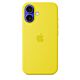 Custodia MagSafe in silicone per iPhone 16 - Giallo Carambola