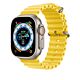 Apple Watch Ultra GPS + Cellular - Cassa 49mm in Titanio con Cinturino Ocean Band Giallo - Ricondizionato Premium