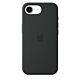 Custodia in silicone per iPhone 16e - Nero